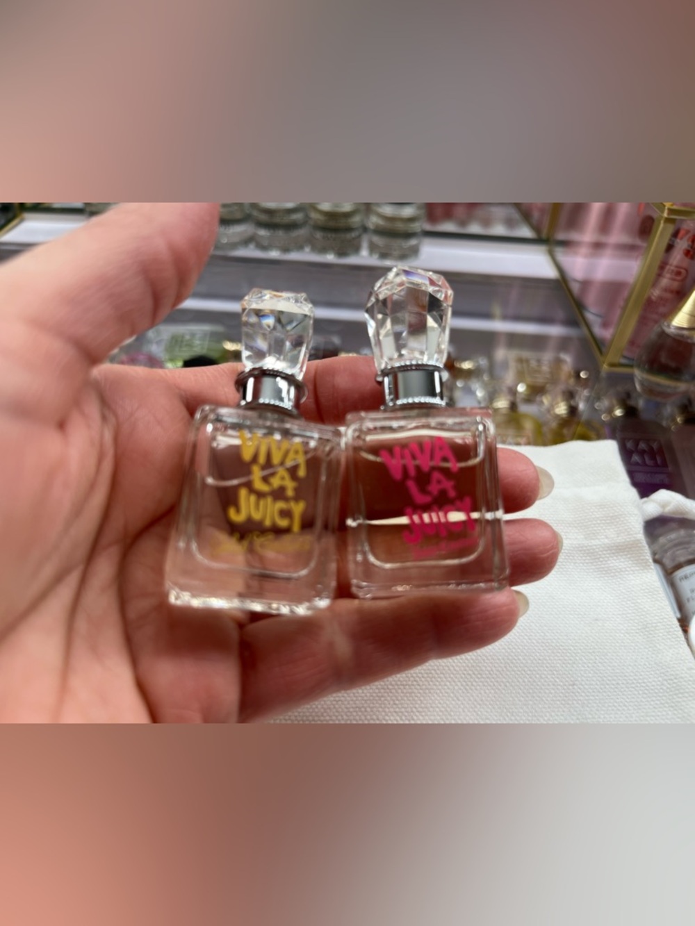 Juicy Couture Viva La Juicy Mini Duo with Yellow and Pink Logos